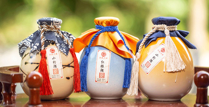 云上磨坪秋谷山搬甑子酒