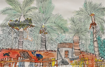 倪子珺 海南省 幼儿组 《幸福的家》