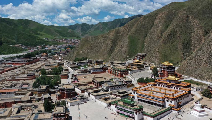 甘肃拉卜楞寺大规模整体保护修缮基本完工