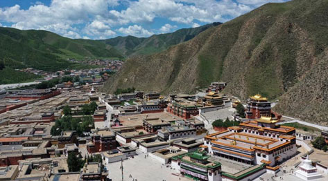 甘肃拉卜楞寺大规模整体保护修缮基本完工