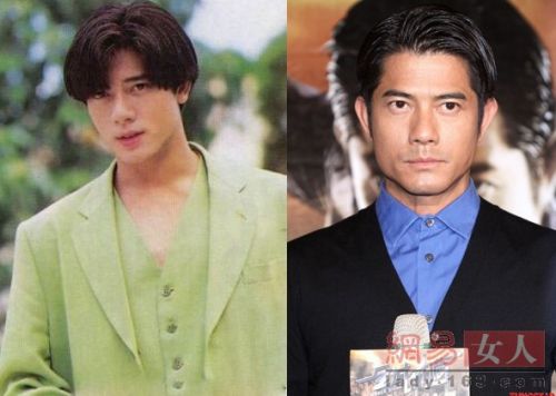 文章金秀贤李敏镐谢霆锋 男星今非昔比对比大/图