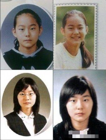 韩星毕业旧照大起底