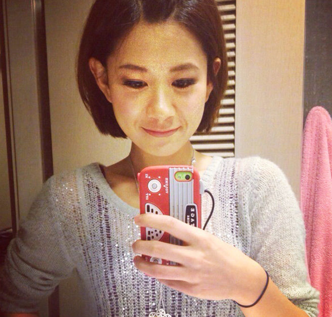 叶晴晴生活自拍照（图片来自叶晴晴微博）