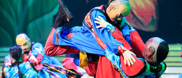 2013全国民族地区职业院校学生技艺比赛展演