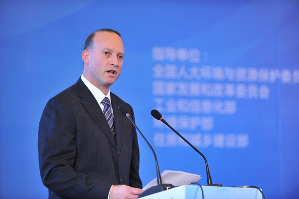 美国江森自控全球副总裁Michael Harris