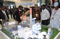 国外观众研究展台沙盘