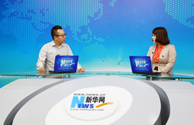 访谈嘉宾回答主持人提问