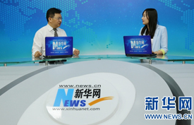 访谈嘉宾回答主持人提问