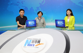 访谈嘉宾与主持人合影