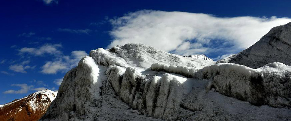 甘肃境内祁连山冰川面积近10年减少36平方公里