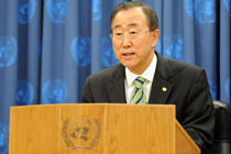 潘基文呼吁改变消费模式以保护环境