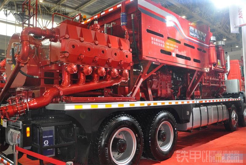 北方重工研制出页岩气压裂成套装备