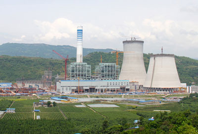 国内单炉容量最大1050MW工程神华万州电厂超低排放工程