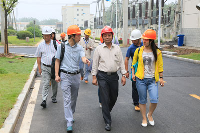 媒体参观安庆电厂