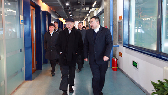 全国政协副主席陈元一行视察神雾集团