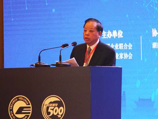 中国企联特邀副会长王基铭发表致辞讲话