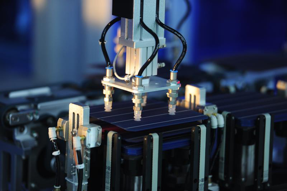 探访通威太阳能无人&ldquo;超级工厂&rdquo;见闻