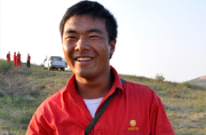 放线组组长李正生