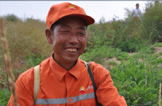 村干部巡线工邹虎飞