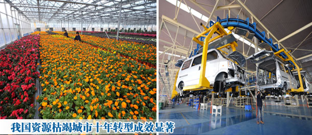 我国资源枯竭城市十年转型成效显著