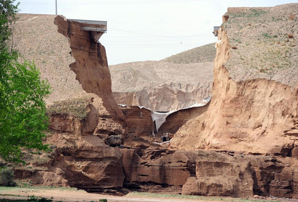 甘肃永登水库坝体坍塌致200多户村民受灾