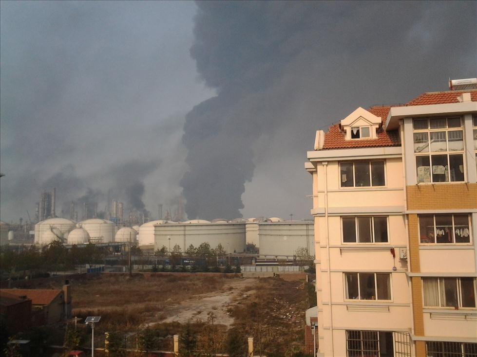 青岛开发区管线泄漏爆燃事故
