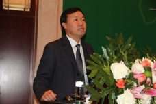 科技部火炬高技术产业开发中心常务副主任张志宏做主题演讲