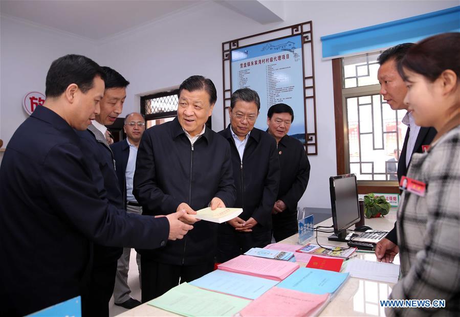 CHINA-SHAANXI-LIU YUNSHAN-INSPECTION (CN)