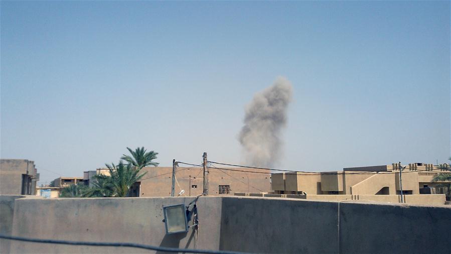 IRAQ-FALLUJAH-AIRSTRIKE