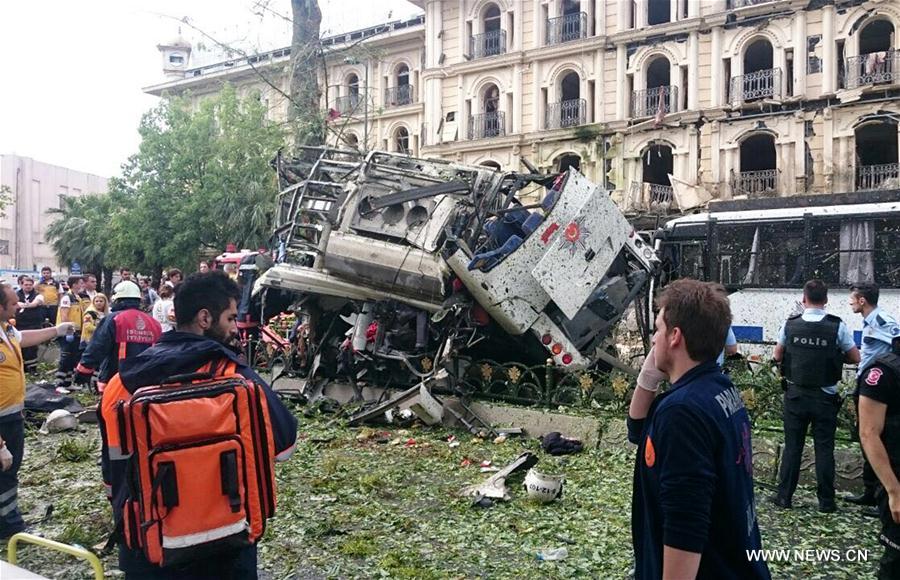 TURKEY-ISTANBUL-CAR BOMB