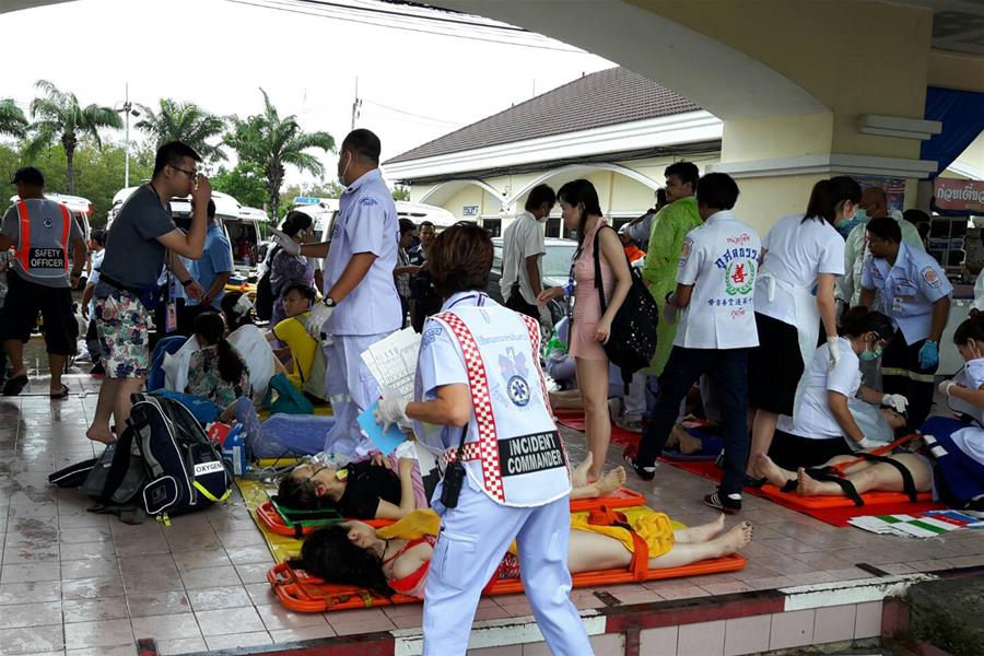 Speedboat crash kills two, injures 26 in south Thailand's Phuket