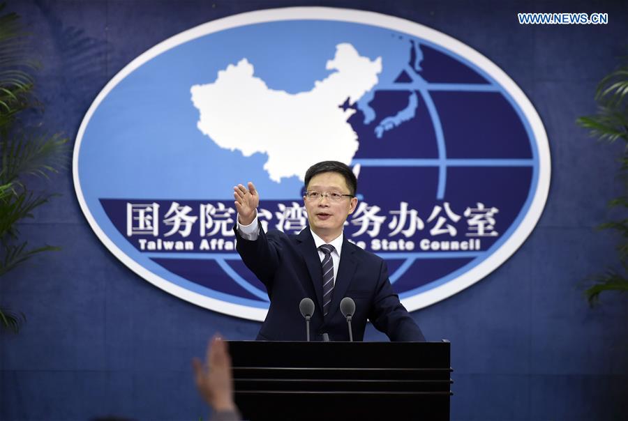 CHINA-BEIJING-STATE COUNCIL-TAIWAN AFFAIRS OFFICE-REGULAR PRESS CONFERENCE (CN) 