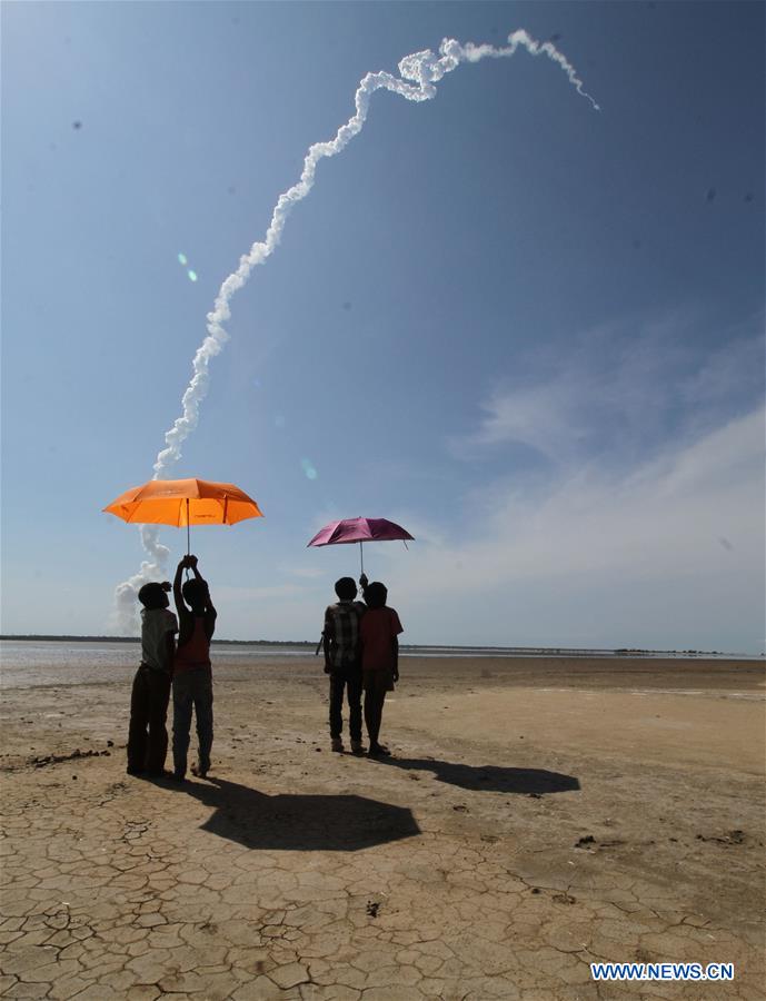 INDIA-SRIHARIKOTA-SATELLITES-LAUNCH