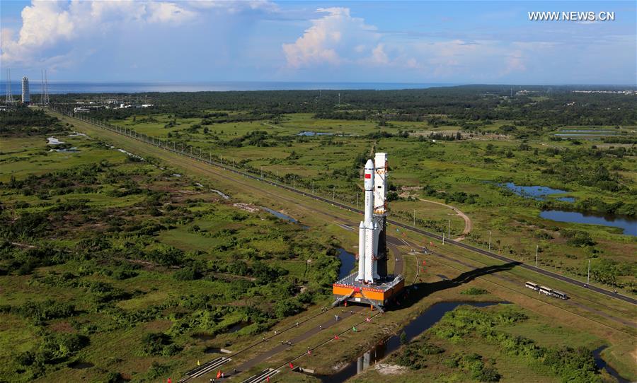 CHINA-LONG MARCH-7 CARRIER ROCKET-TRANSFER (CN)