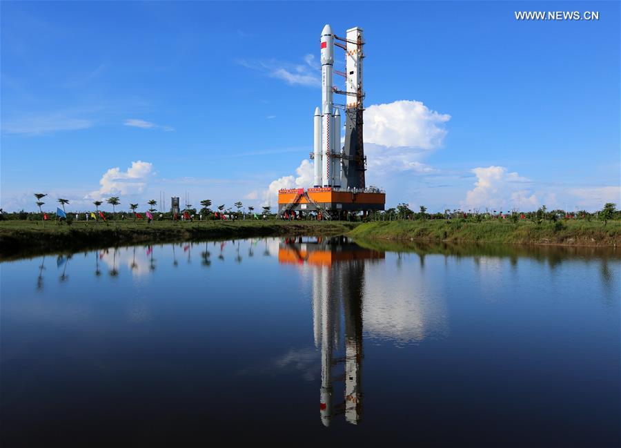 CHINA-LONG MARCH-7 CARRIER ROCKET-TRANSFER (CN)