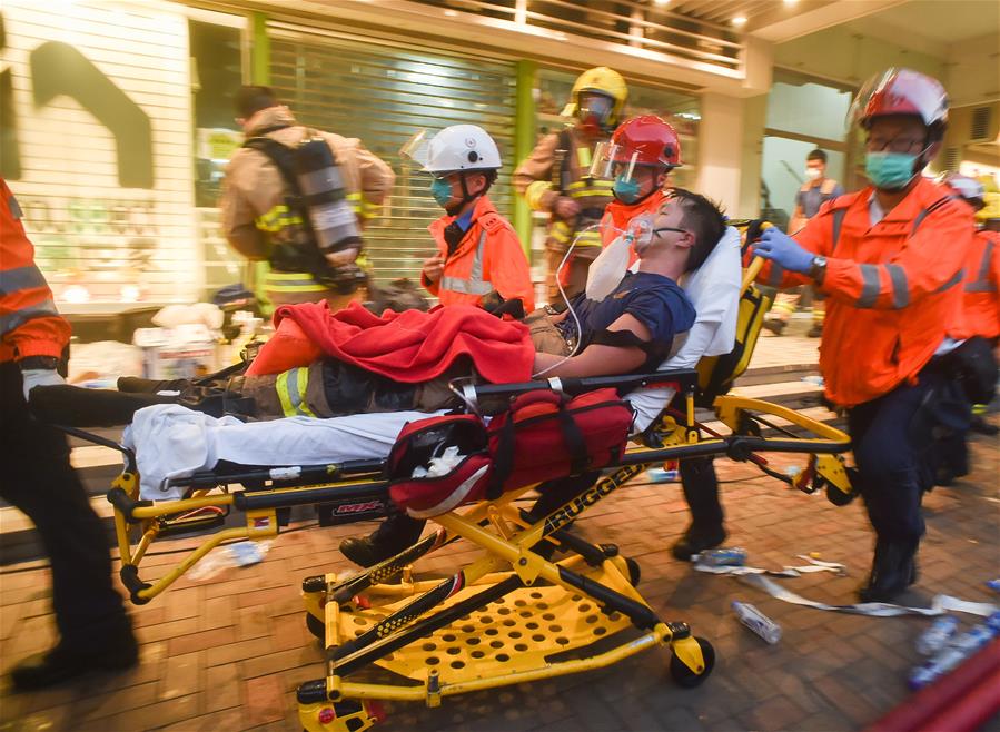 CHINA-HONG KONG-FIRE-CASUALTY (CN) 