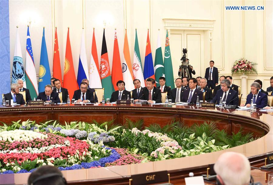 UZBEKISTAN-CHINA-XI JINPING-SCO-MEETING