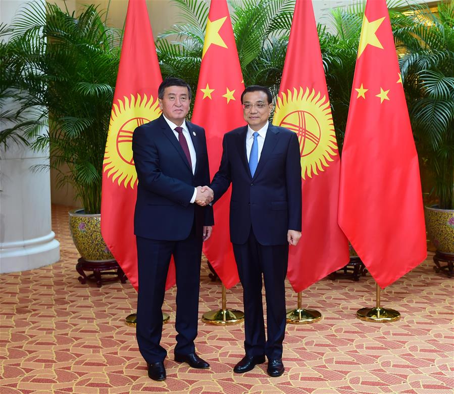 CHINA-TIANJIN-LI KEQIANG-KYRGYZSTAN-TALKS (CN)