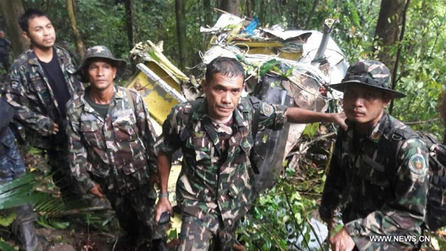 THAILAND-BANGKOK-HELICOPTER WRECKAGE-SEARCH