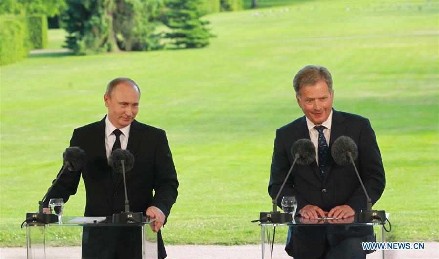 FINLAND-NAANTALI-RUSSIA-PUTIN-VISIT