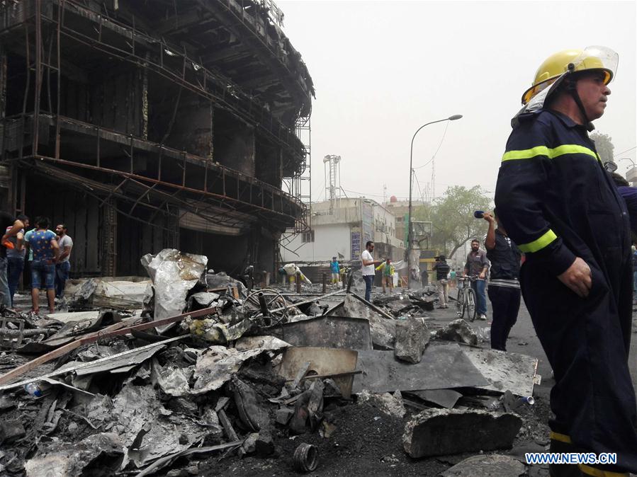 IRAQ-BAGHDAD-CAR BOMB-DEATH TOLL RISE