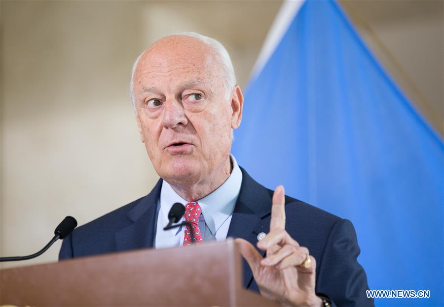 SWITZERLAND-GENEVA-SYRIA-UN SPECIAL ENVOY