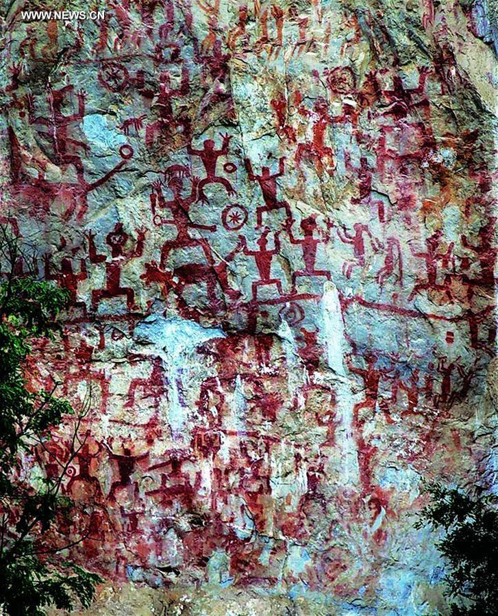 TURKEY-ISTANBUL-CHINA-ROCK PAINTINGS-WORLD HERITAGE