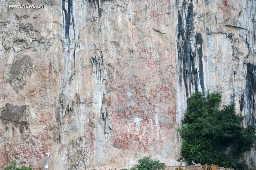 CHINA-GUANGXI-ROCK PAINTINGS-WORLD HERITAGE (CN)