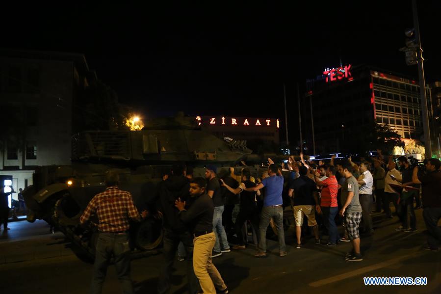 TURKEY-ANKARA-MILITARY COUP ATTEMPT