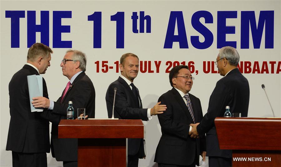MONGOLIA-ULAN BATOR-ASEM SUMMIT