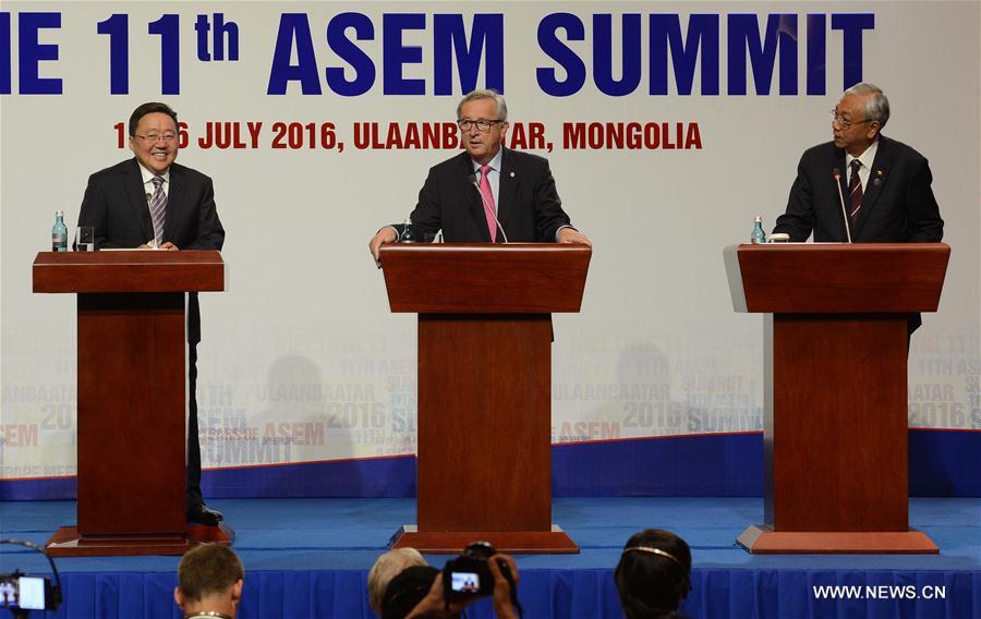 MONGOLIA-ULAN BATOR-ASEM SUMMIT