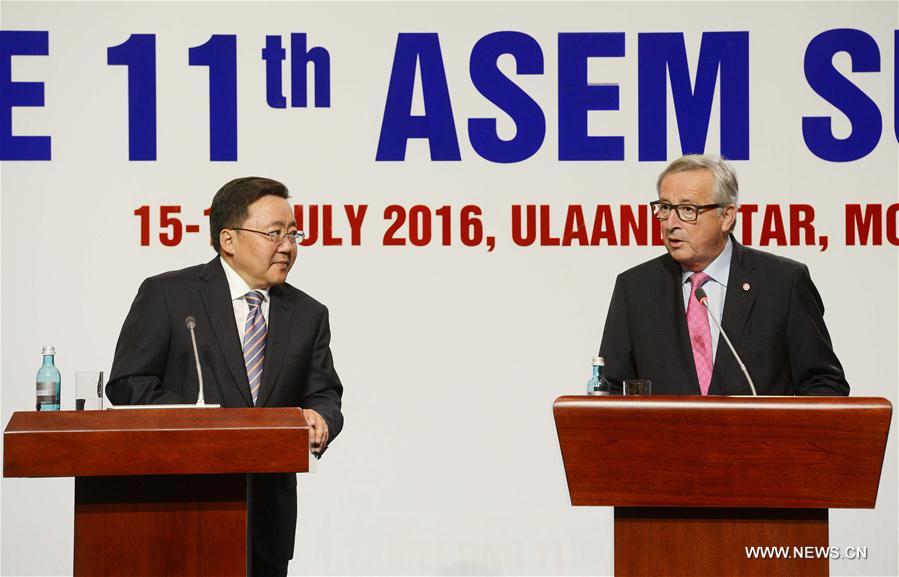 MONGOLIA-ULAN BATOR-ASEM SUMMIT
