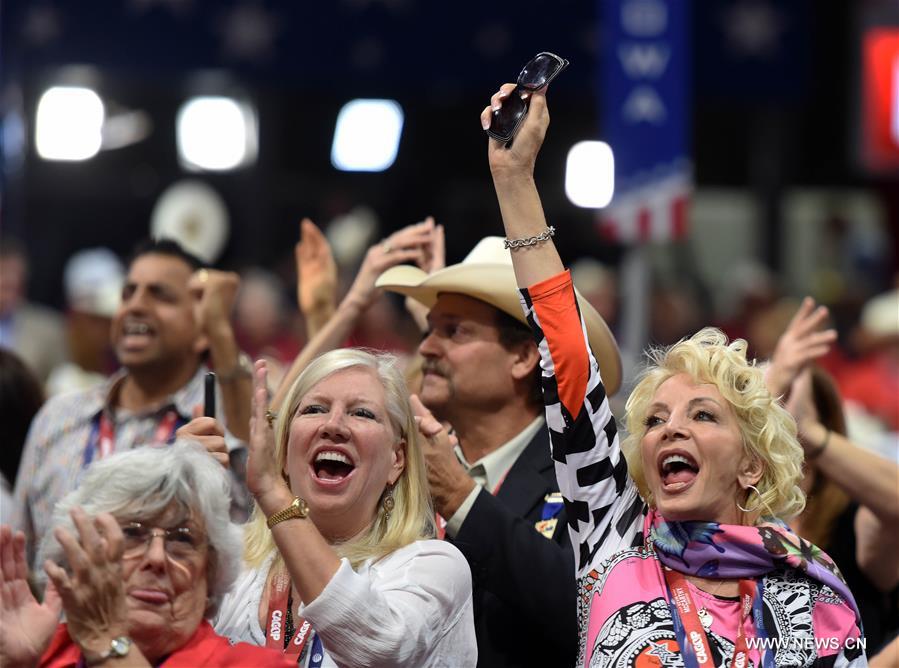 US-CLEVELAND-REPUBLICAN NATIONAL CONVENTION-TRUMP
