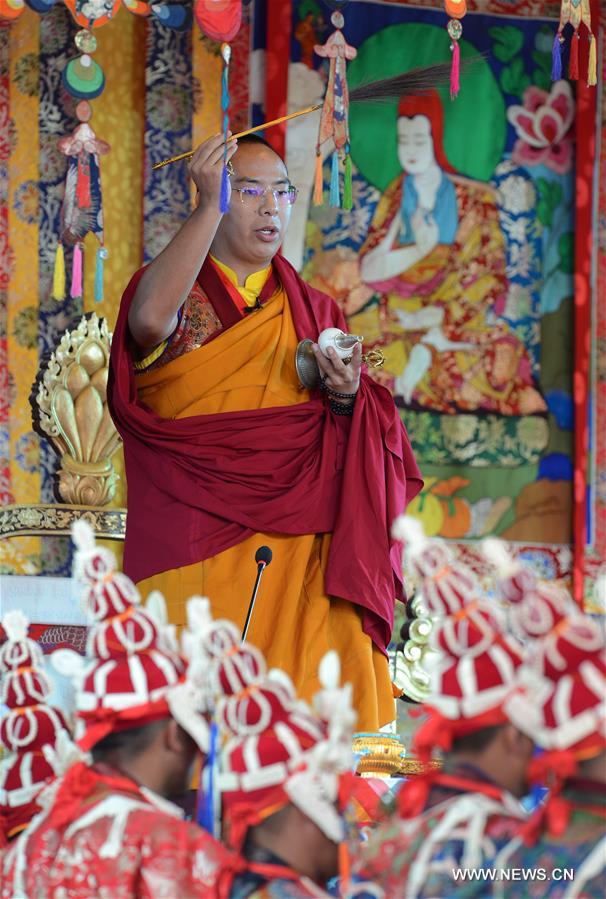 CHINA-TIBET-XIGAZE-KALACHAKRA RITUAL-CLOSING (CN)